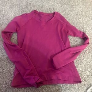 Women's Long Sleeve Pink Top